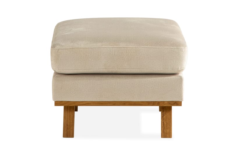 Copenhagen Fotpall Sammet - Beige - Möbler - Fåtölj & stolar - Pall & puff - Fotpallar
