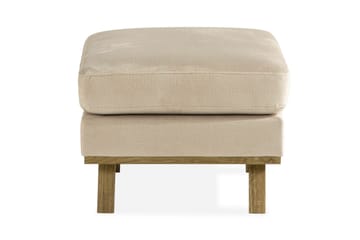 Copenhagen Fotpall Sammet - Beige - Möbler - Fåtölj & stolar - Pall & puff - Fotpallar