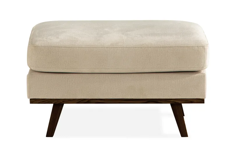 Copenhagen Fotpall Sammet - Beige - Möbler - Fåtölj & stolar - Pall & puff - Fotpallar