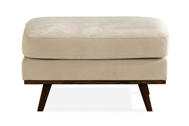 Copenhagen Fotpall Sammet - Beige - Möbler - Fåtölj & stolar - Pall & puff - Fotpallar