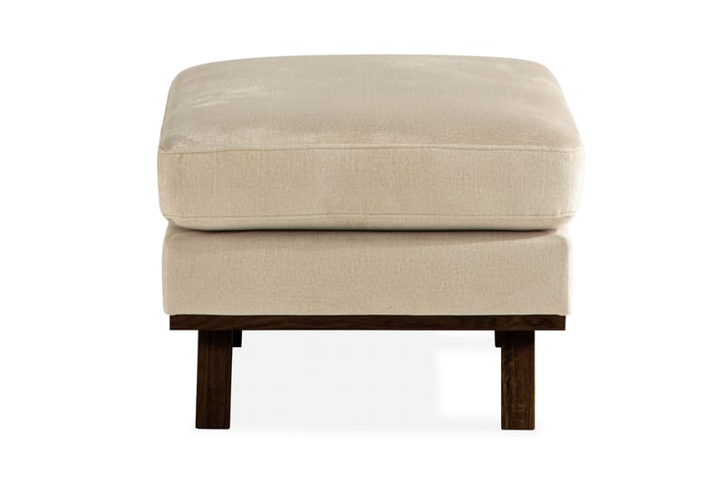 Copenhagen Fotpall Sammet - Beige - Möbler - Fåtölj & stolar - Pall & puff - Fotpallar
