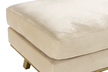 Copenhagen Fotpall Sammet - Beige - Möbler - Fåtölj & stolar - Pall & puff - Fotpallar