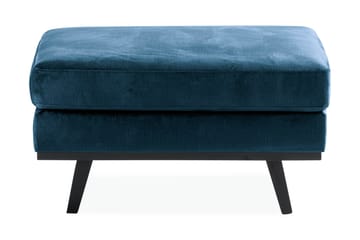 Copenhagen Fotpall Sammet - Blå - Möbler - Fåtölj & stolar - Pall & puff - Fotpallar