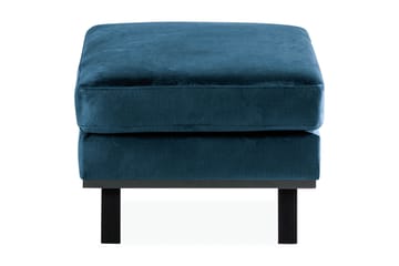 Copenhagen Fotpall Sammet - Blå - Möbler - Fåtölj & stolar - Pall & puff - Fotpallar