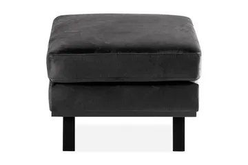 Copenhagen Fotpall Sammet - Grå - Möbler - Fåtölj & stolar - Pall & puff - Fotpallar