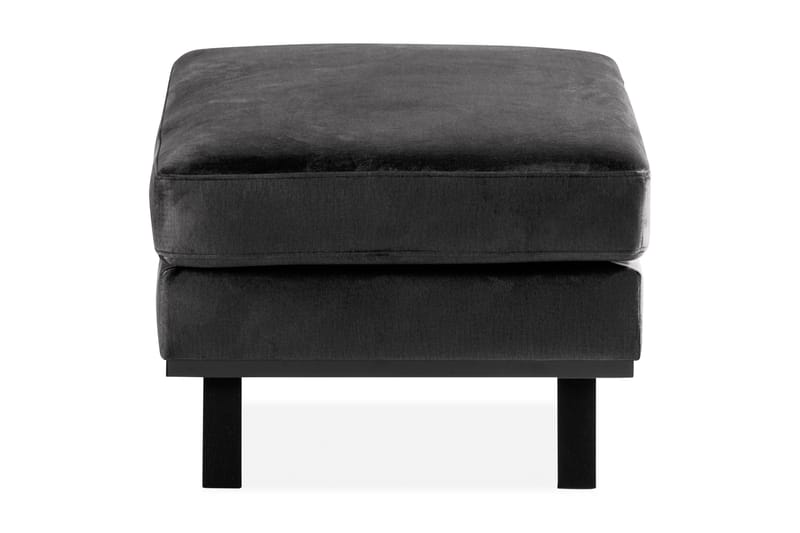Copenhagen Fotpall Sammet - Grå - Möbler - Fåtölj & stolar - Pall & puff - Fotpallar