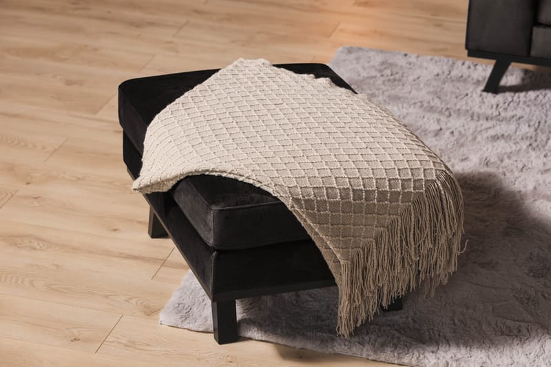 Copenhagen Fotpall Sammet - Grå - Möbler - Fåtölj & stolar - Pall & puff - Fotpallar