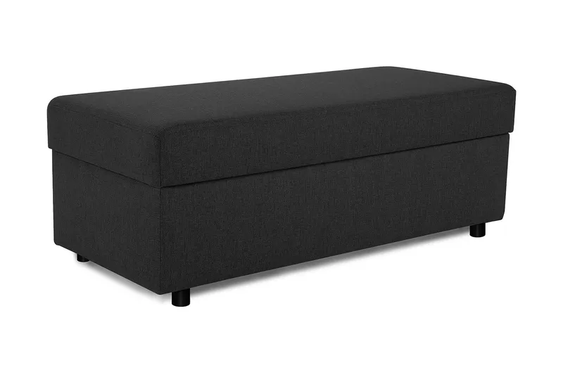 Crazy Fotpall med Förvaring 120x50 - Antracit - Möbler - Fåtölj & stolar - Pall & puff - Fotpallar