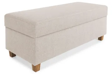 Crazy Fotpall med Förvaring 120x50 - Beige - Möbler - Fåtölj & stolar - Pall & puff - Fotpallar