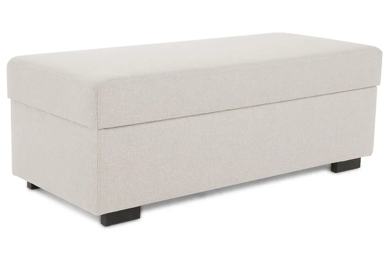 Crazy Fotpall med Förvaring 120x50 - Beige - Möbler - Fåtölj & stolar - Pall & puff - Fotpallar