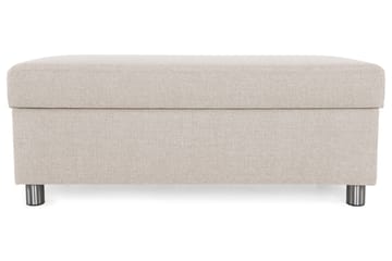 Crazy Fotpall med Förvaring 120x50 - Beige - Möbler - Fåtölj & stolar - Pall & puff - Fotpallar