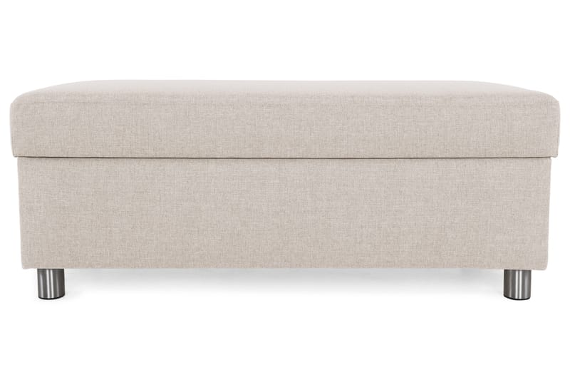 Crazy Fotpall med Förvaring 120x50 - Beige - Möbler - Fåtölj & stolar - Pall & puff - Fotpallar
