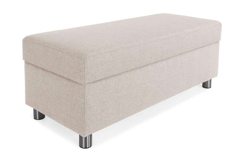 Crazy Fotpall med Förvaring 120x50 - Beige - Möbler - Fåtölj & stolar - Pall & puff - Fotpallar