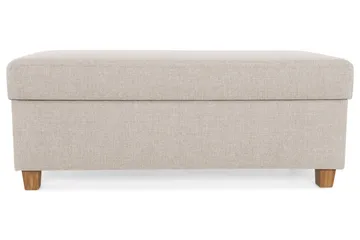 Crazy Fotpall med Förvaring 120x50 - Beige - Möbler - Fåtölj & stolar - Pall & puff - Fotpallar