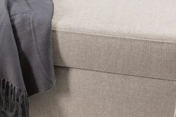 Crazy Fotpall med Förvaring 120x50 - Beige - Möbler - Fåtölj & stolar - Pall & puff - Fotpallar