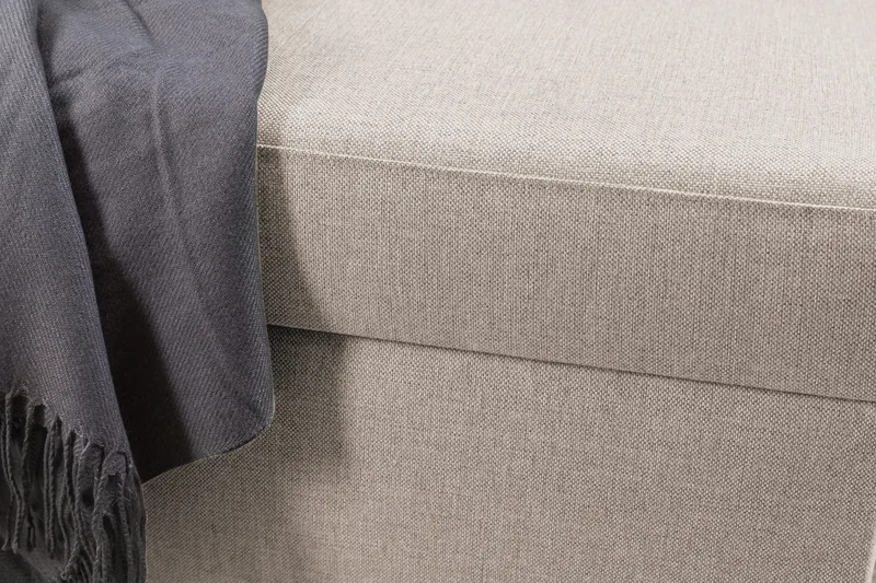 Crazy Fotpall med Förvaring 120x50 - Beige - Möbler - Fåtölj & stolar - Pall & puff - Fotpallar