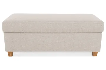 Crazy Fotpall med Förvaring 120x50 - Beige - Möbler - Fåtölj & stolar - Pall & puff - Fotpallar