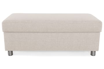 Crazy Fotpall med Förvaring 120x50 - Beige - Möbler - Fåtölj & stolar - Pall & puff - Fotpallar
