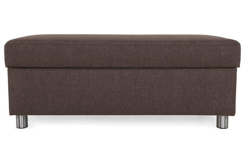 Crazy Fotpall med Förvaring 120x50 - Brun - Möbler - Fåtölj & stolar - Pall & puff - Fotpallar