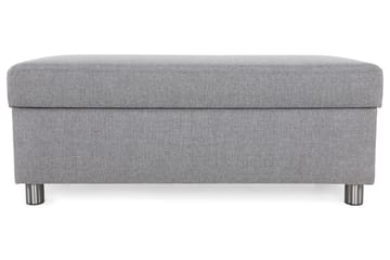 Crazy Fotpall med Förvaring 120x50 - Ljusgrå - Möbler - Fåtölj & stolar - Pall & puff - Fotpallar