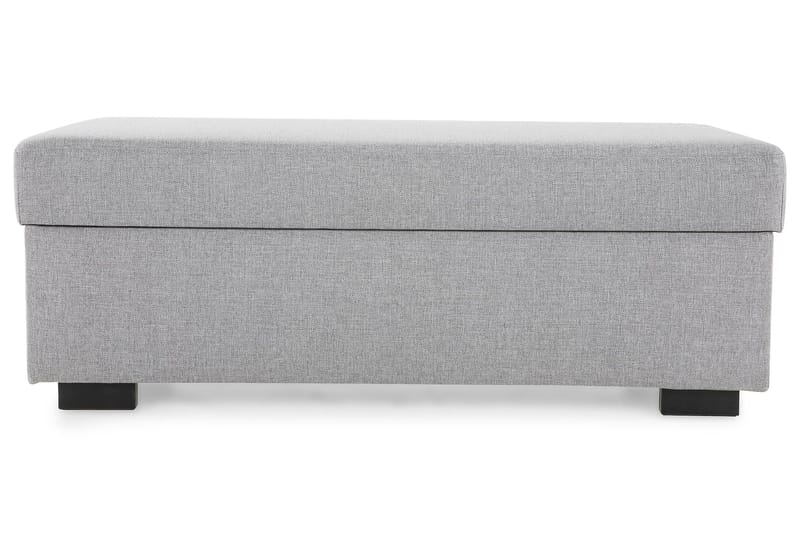 Crazy Fotpall med Förvaring 120x50 - Ljusgrå - Möbler - Fåtölj & stolar - Pall & puff - Fotpallar