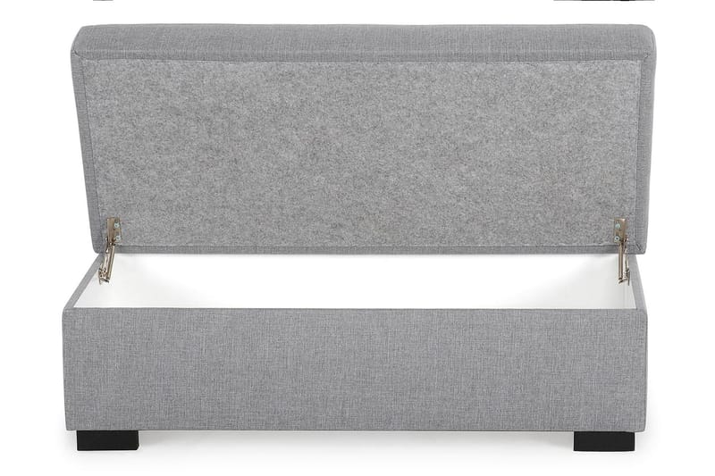 Crazy Fotpall med Förvaring 120x50 - Ljusgrå - Möbler - Fåtölj & stolar - Pall & puff - Fotpallar