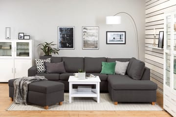 Crazy Fotpall med Förvaring 120x50 - Mörkgrå - Möbler - Fåtölj & stolar - Pall & puff - Fotpallar