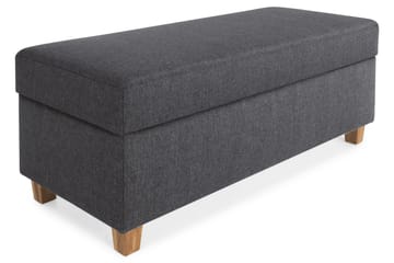 Crazy Fotpall med Förvaring 120x50 - Mörkgrå - Möbler - Fåtölj & stolar - Pall & puff - Fotpallar