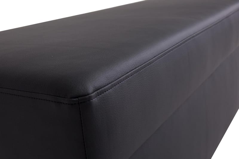 Crazy Fotpall med Förvaring 120x50 - Svart Konstläder - Möbler - Fåtölj & stolar - Pall & puff - Fotpallar