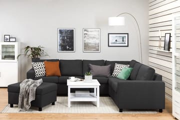 Crazy Fotpall med Förvaring 80x65 - Antracit - Möbler - Fåtölj & stolar - Pall & puff - Fotpallar