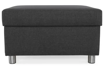 Crazy Fotpall med Förvaring 80x65 - Antracit - Möbler - Fåtölj & stolar - Pall & puff - Fotpallar