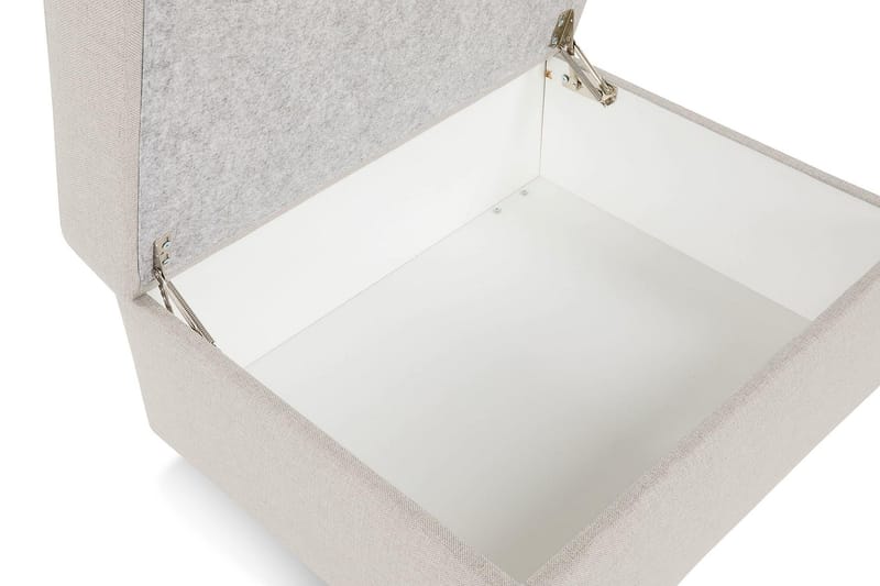 Crazy Fotpall med Förvaring 80x65 - Beige - Möbler - Fåtölj & stolar - Pall & puff - Fotpallar