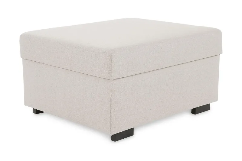 Crazy Fotpall med Förvaring 80x65, Beige