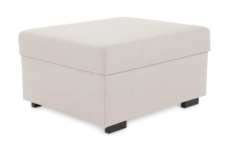 Crazy Fotpall med Förvaring 80x65 - Beige - Möbler - Fåtölj & stolar - Pall & puff - Fotpallar