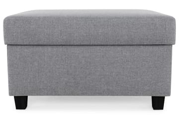 Crazy Fotpall med Förvaring 80x65 - Ljusgrå - Möbler - Fåtölj & stolar - Pall & puff - Fotpallar