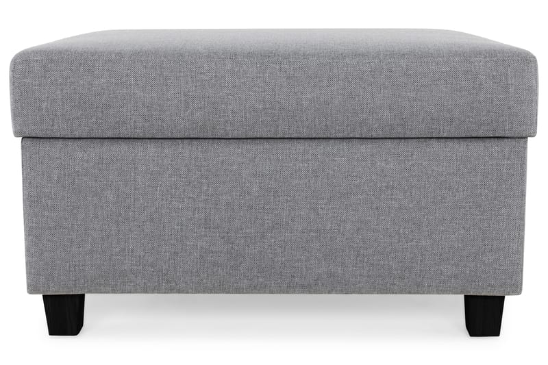 Crazy Fotpall med Förvaring 80x65 - Ljusgrå - Möbler - Fåtölj & stolar - Pall & puff - Fotpallar