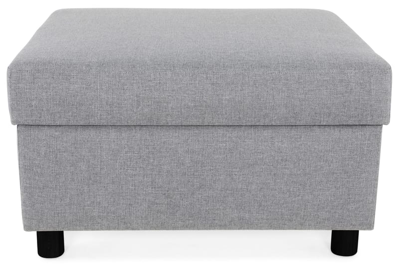 Crazy Fotpall med Förvaring 80x65 - Ljusgrå - Möbler - Fåtölj & stolar - Pall & puff - Fotpallar