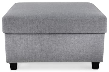 Crazy Fotpall med Förvaring 80x65 - Ljusgrå - Möbler - Fåtölj & stolar - Pall & puff - Fotpallar