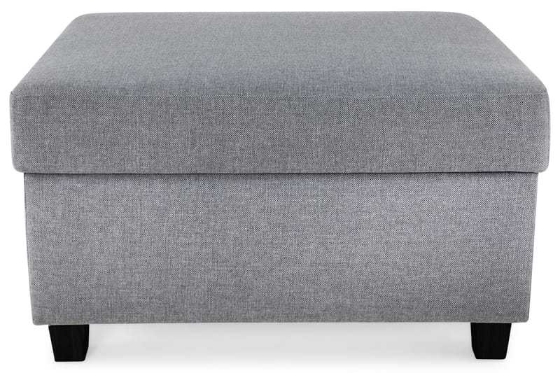 Crazy Fotpall med Förvaring 80x65 - Ljusgrå - Möbler - Fåtölj & stolar - Pall & puff - Fotpallar
