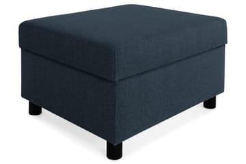 Runda svarta ben Crazy - Blå