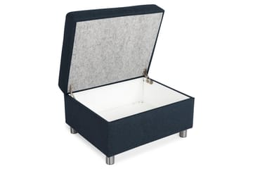 Crazy Fotpall med Förvaring 80x65 - Mörkblå - Möbler - Fåtölj & stolar - Pall & puff - Fotpallar