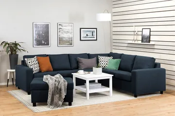 Crazy Fotpall med Förvaring 80x65 - Mörkblå - Möbler - Fåtölj & stolar - Pall & puff - Fotpallar