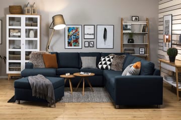 Crazy Fotpall med Förvaring 80x65 - Mörkblå - Möbler - Fåtölj & stolar - Pall & puff - Fotpallar