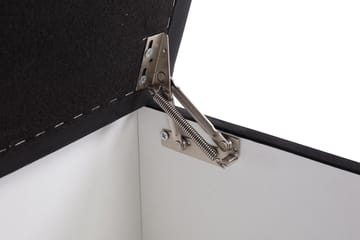 Crazy Fotpall med Förvaring 80x65 - Svart Konstläder - Möbler - Fåtölj & stolar - Pall & puff - Fotpallar