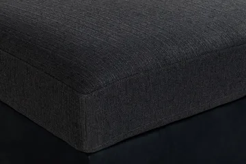 Cuba Fotpall - Svart/Grå - Möbler - Fåtölj & stolar - Pall & puff - Fotpallar