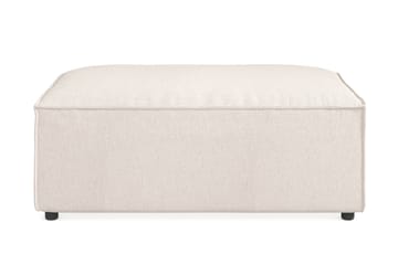 Cubo 1-sits  Rektangulär Fotpallsmodul i Tyg 120 cm bred - Beige - Möbler - Fåtölj & stolar - Pall & puff - Fotpallar