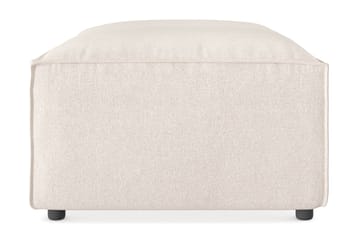 Cubo 1-sits  Rektangulär Fotpallsmodul i Tyg 120 cm bred - Beige - Möbler - Fåtölj & stolar - Pall & puff - Fotpallar