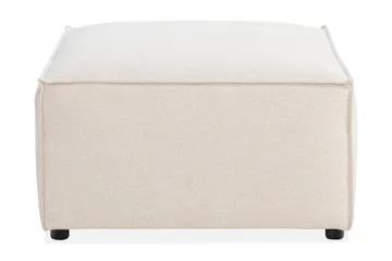 Cubo 1-sits  Rektangulär Fotpallsmodul i Tyg 80 cm bred - Beige - Möbler - Fåtölj & stolar - Pall & puff - Fotpallar