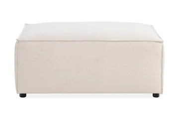 Cubo 1-sits  Rektangulär Fotpallsmodul i Tyg 80 cm bred - Beige - Möbler - Fåtölj & stolar - Pall & puff - Fotpallar