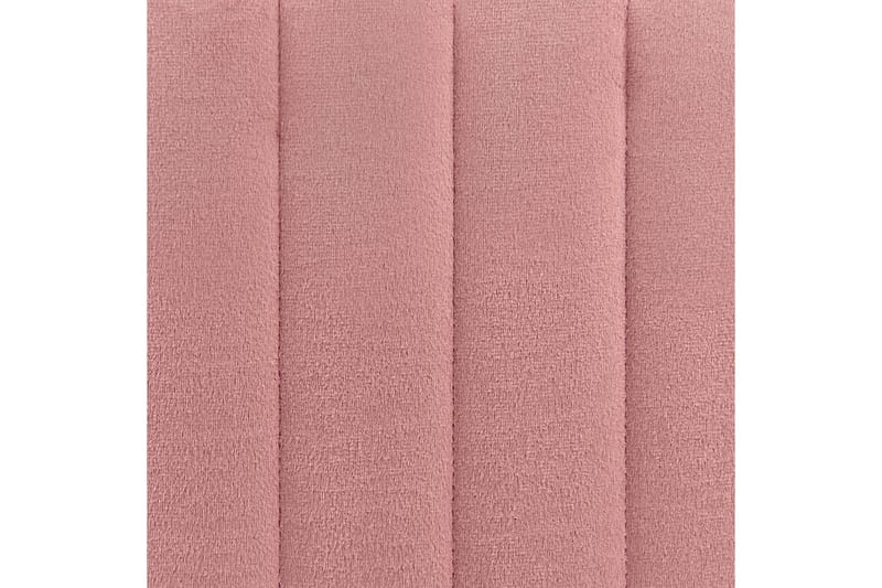 Fotpall Dayton Rosa/guld - Rosa/guld - Möbler - Fåtölj & stolar - Pall & puff - Fotpallar